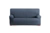 Funda de sofá 2 plazas elástica azul 140 - 200 cm