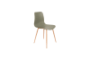 Polypropylen-Stuhl, grün