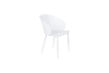 Stuhl aus Polypropylen, weiß
