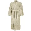 Peignoir col kimono en coton Ficelle S