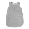 Saco de dormir de terciopelo 0-3 meses - gris perla