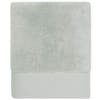 Maxi drap de bain zéro twist 560 g/m² gris perle 100x150 cm