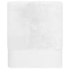 Maxi drap de bain zéro twist 560 g/m² blanc 100x150 cm