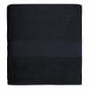 Maxi drap de bain 550 g/m² noir 100x150 cm