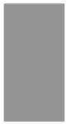 Alfombra vinílica lisa gris 60x200 cm