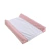 Cambiador bebé 100% algodón rosa 50x70x9 cm