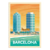 Affiche Barcelone Port Olympic  21x29,7 cm