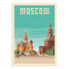 Affiche Moscou  30x40 cm