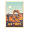 Affiche Arches National Park  21x29,7 cm