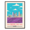 Affiche avec cadre noir - Berlin - 30x40