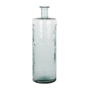 Vase bouteille en verre recyclé H75