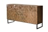 Sideboard aus Mangoholz und Bronze