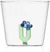 Tumbler in vetro borosilicato, U, trasparente 350 ml