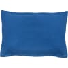 Taie d'oreiller (x1) satin de coton 50x70 bleu indigo