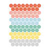Stickers mureaux en vinyle rondes multicolore