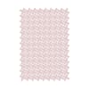 Mini cruces en vinilo decorativo mate rosa palo 19x29 cm