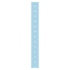 Medidor de estatura cinta métrica azul