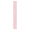 Medidor de estatura cinta métrica rosa