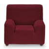 Funda de sillón bielástica  rojo 70 - 110 cm