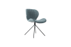 Polyester-Stuhl, blau