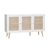Buffet credenza cannage 120x39x70cm naturale