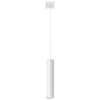Lámpara colgante blanco acero alt. 100 cm