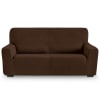 Funda de sofá bielástica  marron 240 - 270 cm