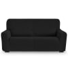 Funda de sofá bielástica  negro 120 - 180 cm