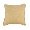 Coussin en lin camel 40cm