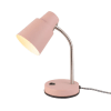 Lampe de table scope métal rose