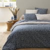 Origin Bettlaken Margot – 240x300 Cm, Lyocell, Wendbar Beige/Blau, Pflegeleicht, Bügelfrei