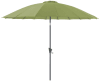 Parasol terrasse en fibre de verre pagode 300 cm olive