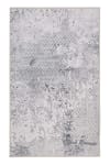 Tappeto per bagno vintage sfumature di grigio 80x150