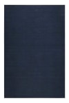 Tapis tissé main pure laine vierge bleu marine 130x190