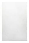 Tapis tufté mèches rases (15mm) blanc 133x200