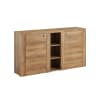 Buffet 2 portes stratifiés beige