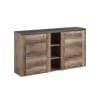Buffet 2 portes stratifiés beige