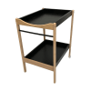 Table à langer bicolore noir - 72x90x55 cm