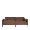 3-Sitzer-Sofa aus Stoff B 230, braun