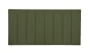 Cabecero tapizado en terciopelo verde salvia 160x57cm