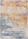 Tapis Abstrait Moderne Multicolore/Orange 200x275