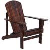 Adirondack silla para jardín color marrón 72.5 x 97 x 93 cm