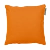 Housse de coussin pur coton orange 50x50