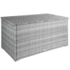Baúl de almacenaje oslo con estructura de aluminio 145x825x795cm pol