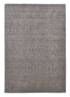 Handgewebter Teppich aus reiner Schurwolle - Grau - 40x60 cm