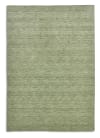 Handgewebter Teppich aus reiner Schurwolle - Hellgrün - 250x350 cm