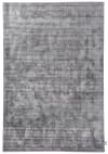 Tappeto tessuto a mano in viscosa - grigio - 190x290 cm