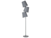 Stehlampe grau 164 cm Kegelform