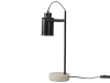 Lampada da tavolo in metallo nero 37cm