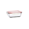 Boîte hermétique rectangulaire 370ml en verre